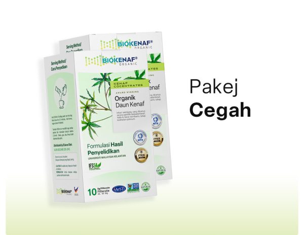 Pakej Cegah (2 Kotak Biokenaf)